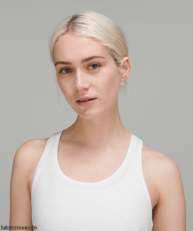 Lululemon Damen DELULU539 | Weiß Swiftly Tech Racerback Tank Top 20